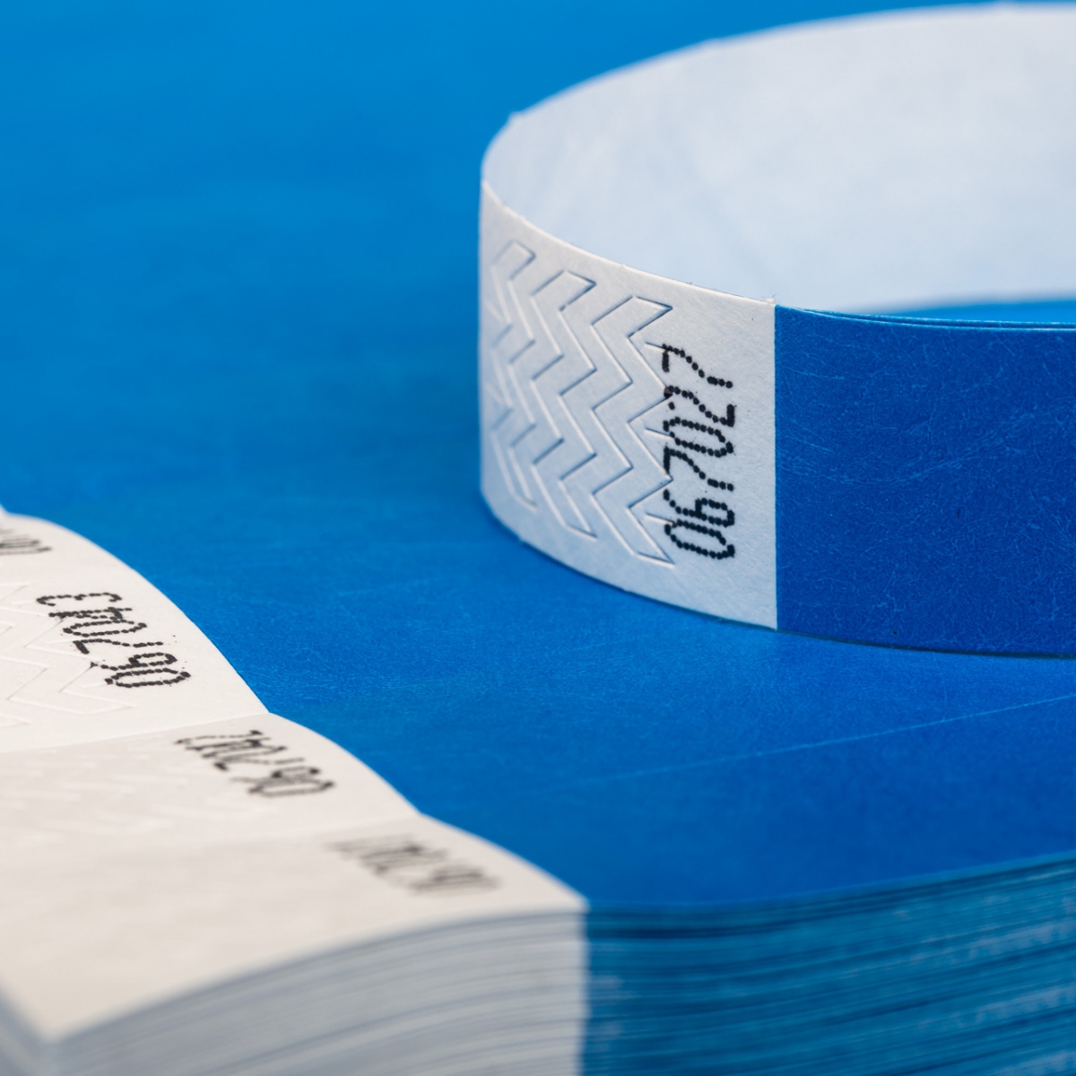 Europaband Tyvek Armbänder 100 Stück - Reißfest & Wasserdicht Für Veranstaltungen